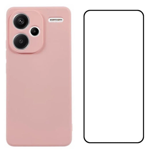 WANLONFENG RB2 Series for Xiaomi Redmi Note 13 Pro+ 5G	Case Precise Cutout TPU Phone Cover with Screen Film