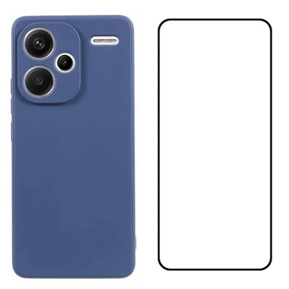 WANLONFENG RB2 Series for Xiaomi Redmi Note 13 Pro+ 5G	Case Precise Cutout TPU Phone Cover with Screen Film