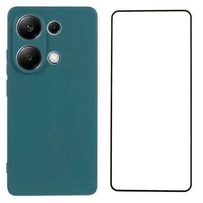 WANLONFENG RB2 Series for Xiaomi Redmi Note 13 Pro 4G / Poco M6 Pro 4G Case Precise Cutout TPU Phone Shell