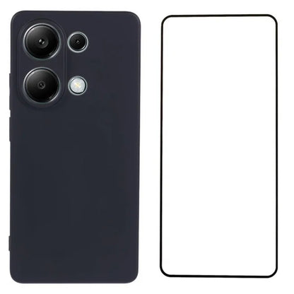 WANLONFENG RB2 Series for Xiaomi Redmi Note 13 Pro 4G / Poco M6 Pro 4G Case Precise Cutout TPU Phone Shell