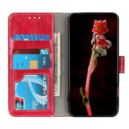 For Sony Xperia 5 VI Case Crazy Horse Texture Leather Phone Wallet Cover