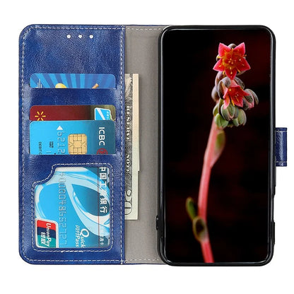For Sony Xperia 5 VI Case Crazy Horse Texture Leather Phone Wallet Cover