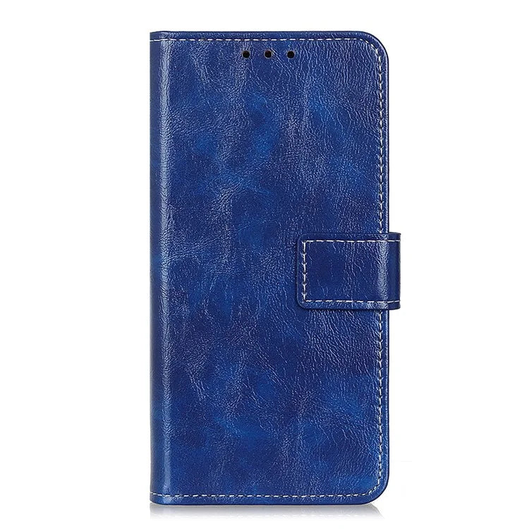 For Sony Xperia 5 VI Case Crazy Horse Texture Leather Phone Wallet Cover