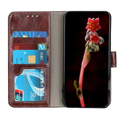 For Sony Xperia 5 VI Case Crazy Horse Texture Leather Phone Wallet Cover