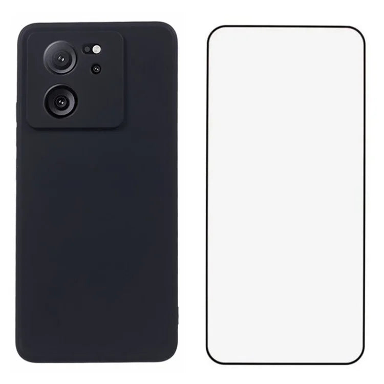 WANLONFENG RB2 Series for Xiaomi Redmi K60 Ultra / 13T / 13T Pro TPU Phone Case with Screen Film