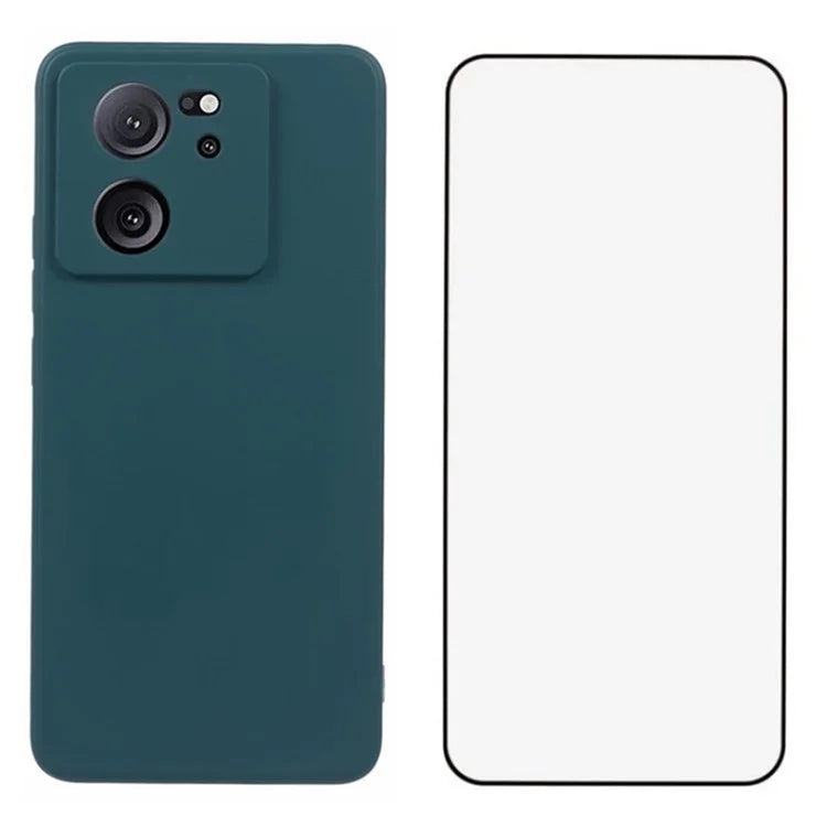 WANLONFENG RB2 Series for Xiaomi Redmi K60 Ultra / 13T / 13T Pro TPU Phone Case with Screen Film