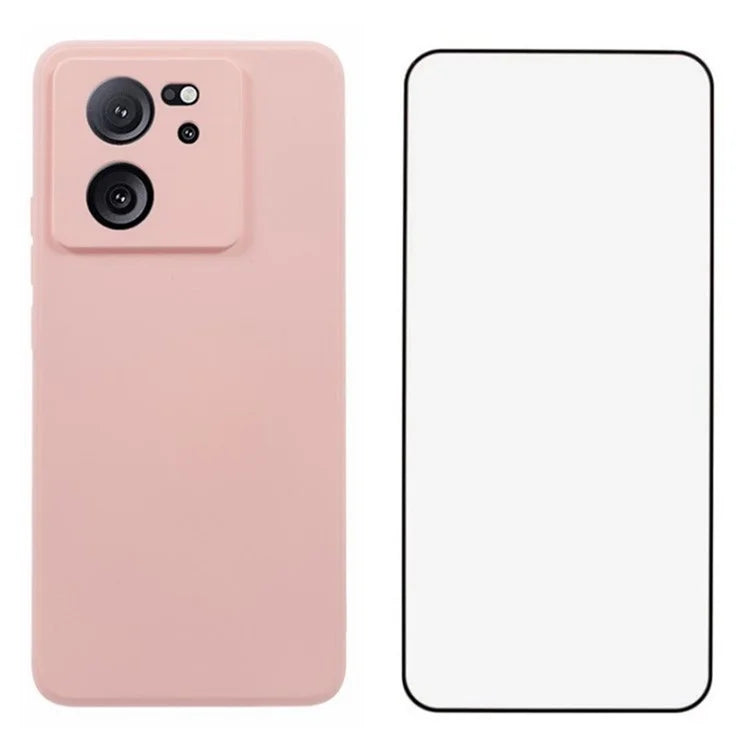 WANLONFENG RB2 Series for Xiaomi Redmi K60 Ultra / 13T / 13T Pro TPU Phone Case with Screen Film