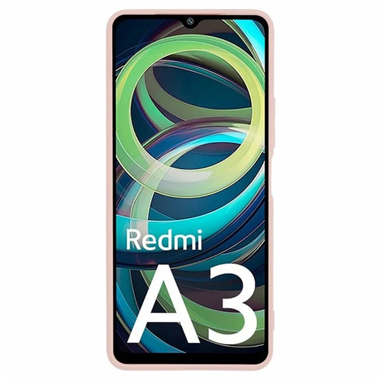 WANLONFENG RB2 Series for Xiaomi Redmi A3 / Poco C61 4G Case with Screen Film TPU Phone Cover