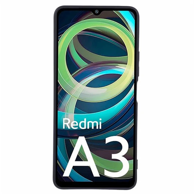WANLONFENG RB2 Series for Xiaomi Redmi A3 / Poco C61 4G Case with Screen Film TPU Phone Cover
