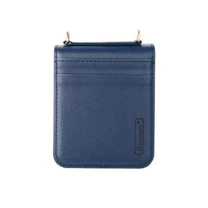 HANMAN Mill Series Flip Cover for Samsung Galaxy Z Flip6 5G Case PU Leather Phone Cover with Card Slot