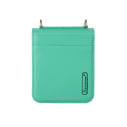 HANMAN Mill Series Flip Cover for Samsung Galaxy Z Flip6 5G Case PU Leather Phone Cover with Card Slot