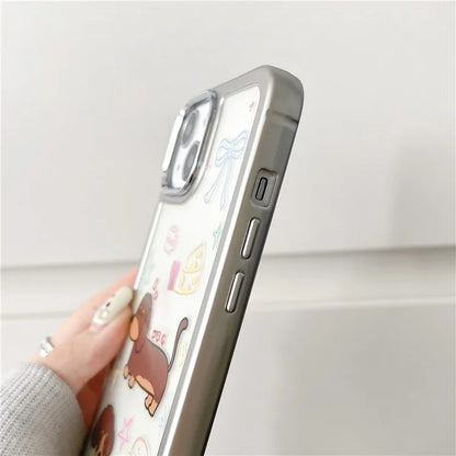 For iPhone 14 Case Pattern Design PC+TPU Phone Cover