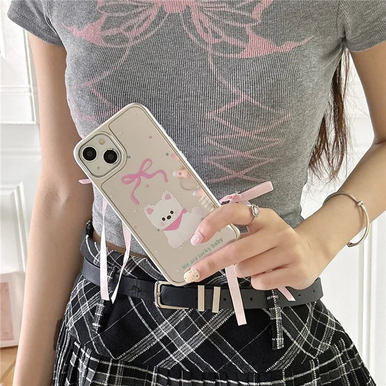 For iPhone 14 Case Pattern Design PC+TPU Phone Cover