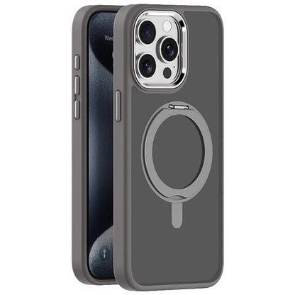 For iPhone 13 Pro Max Case Compatible with MagSafe Ring Kickstand TPU+Acrylic Phone Cover