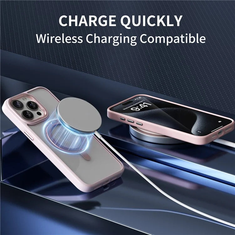 For iPhone 15 Pro Case Invisible Ring Holder Kickstand TPU+Acrylic Phone Cover