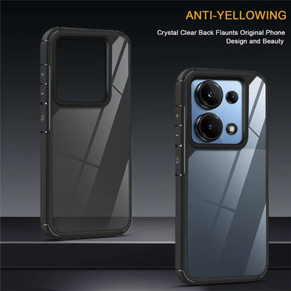 For Xiaomi Redmi Note 13 Pro 4G  /  Poco M6 Pro 4G Case Drop Protection PC+TPU Phone Back Cover