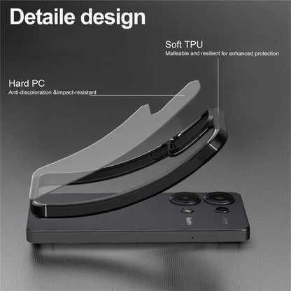 For Xiaomi Redmi Note 13 Pro 4G  /  Poco M6 Pro 4G Case Drop Protection PC+TPU Phone Back Cover