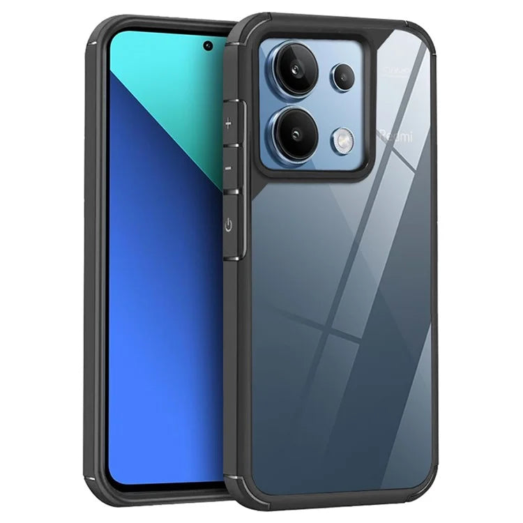 For Xiaomi Redmi Note 13 4G Case Drop Protection PC+TPU Phone Back Cover