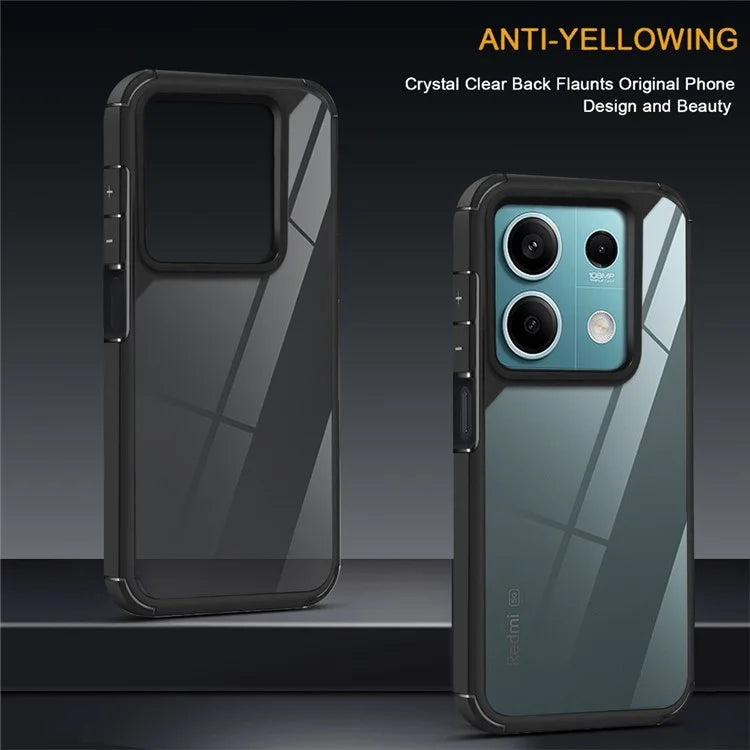 For Xiaomi Redmi Note 13 5G Case Drop Protection PC+TPU Phone Back Cover