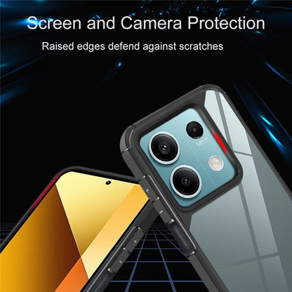 For Xiaomi Redmi Note 13 5G Case Drop Protection PC+TPU Phone Back Cover