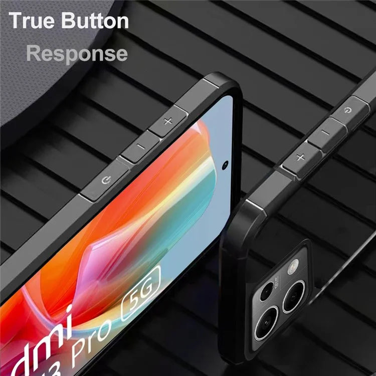 For Xiaomi Poco X6 5G  /  Redmi Note 13 Pro 5G Case Drop Protection PC+TPU Phone Back Cover