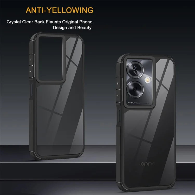 For Oppo Oppo A79 5G Case Drop Protection PC+TPU Phone Back Cover
