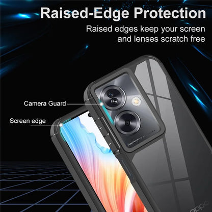 For Oppo Oppo A79 5G Case Drop Protection PC+TPU Phone Back Cover