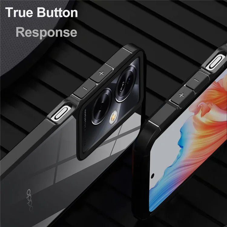 For Oppo Oppo A79 5G Case Drop Protection PC+TPU Phone Back Cover