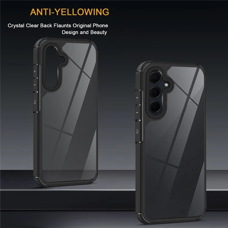 For Samsung Galaxy A35 5G Case Drop Protection PC+TPU Phone Back Cover