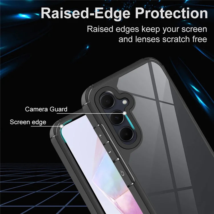 For Samsung Galaxy A35 5G Case Drop Protection PC+TPU Phone Back Cover