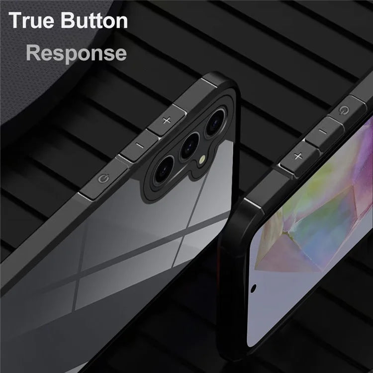 For Samsung Galaxy A35 5G Case Drop Protection PC+TPU Phone Back Cover