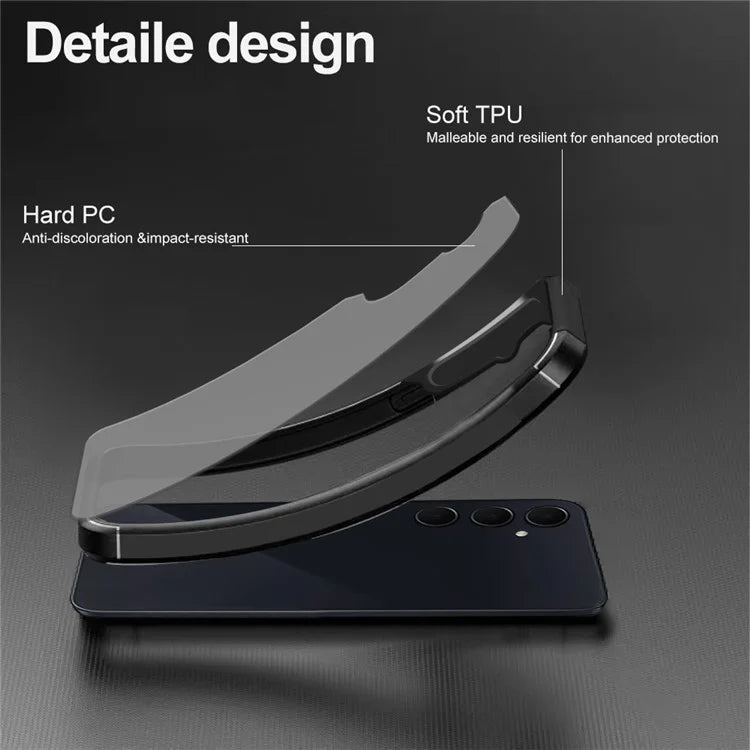 For Samsung Galaxy A35 5G Case Drop Protection PC+TPU Phone Back Cover