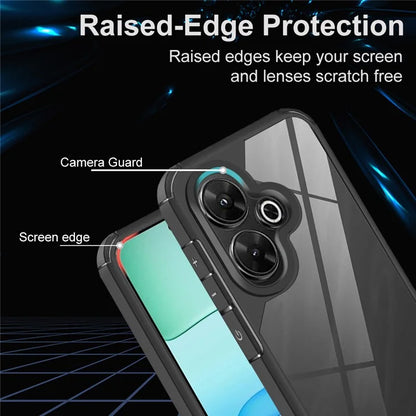 For Xiaomi Redmi 13 5G  /  13 4G Case Drop Protection PC+TPU Phone Back Cover