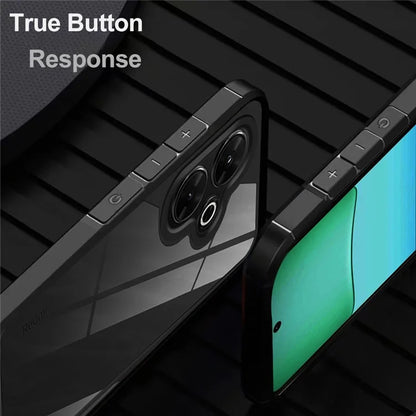 For Xiaomi Redmi 13 5G  /  13 4G Case Drop Protection PC+TPU Phone Back Cover