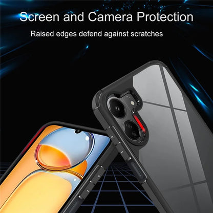 For Xiaomi Redmi 13C 4G Case Drop Protection PC+TPU Phone Back Cover