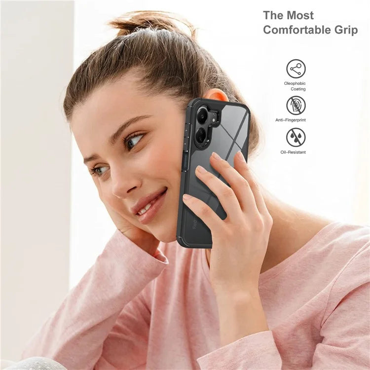 For Xiaomi Redmi 13C 4G Case Drop Protection PC+TPU Phone Back Cover