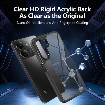 For Xiaomi Redmi 13C 4G Case Drop Protection PC+TPU Phone Back Cover