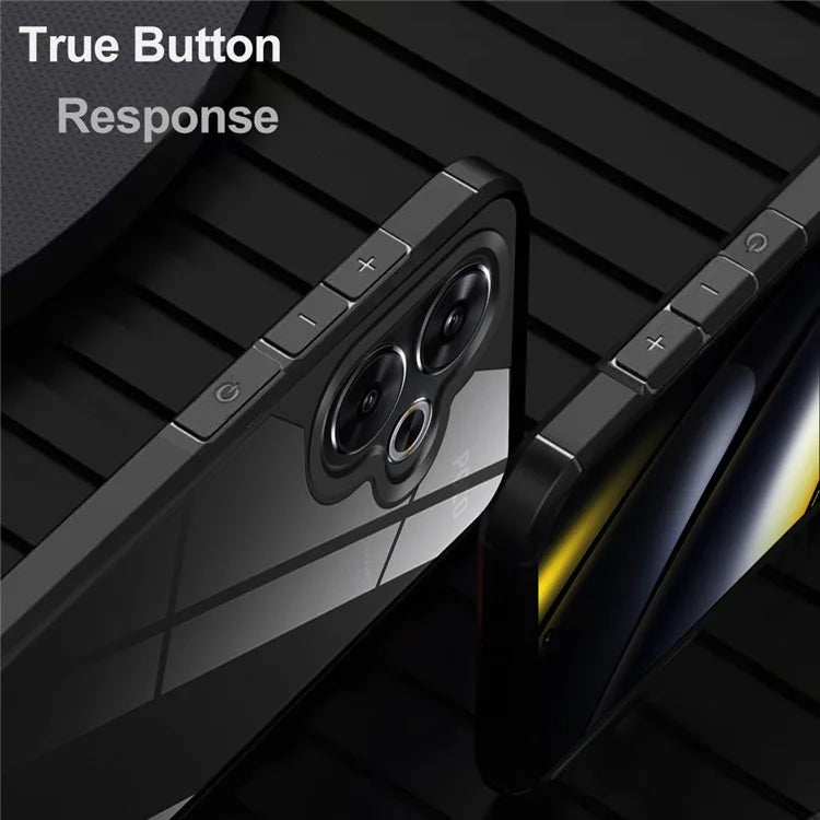 For Xiaomi Xiaomi Poco F6 5G Case Drop Protection PC+TPU Phone Back Cover