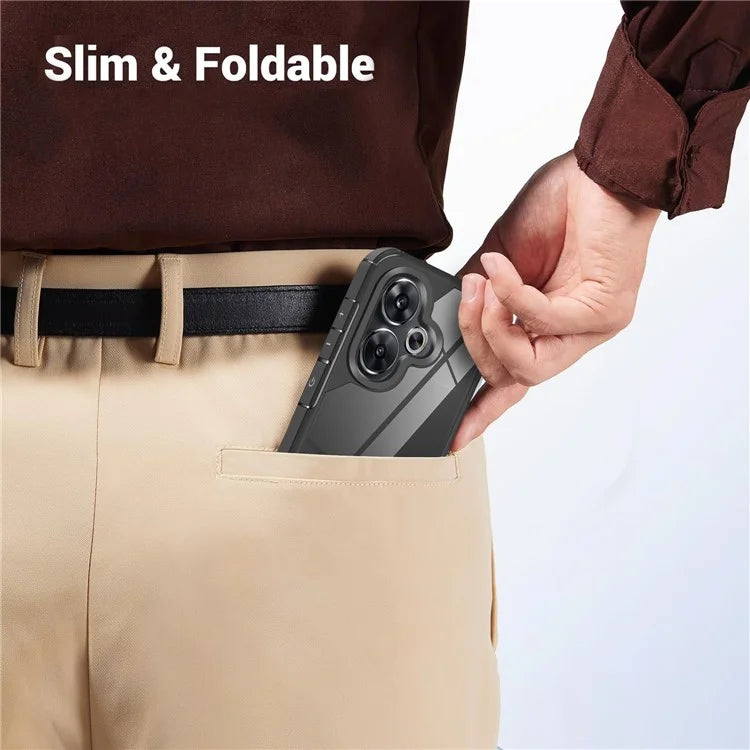 For Xiaomi Xiaomi Poco F6 5G Case Drop Protection PC+TPU Phone Back Cover