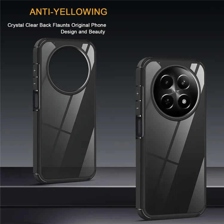 For Realme 12 5G Case Drop Protection PC+TPU Phone Back Cover