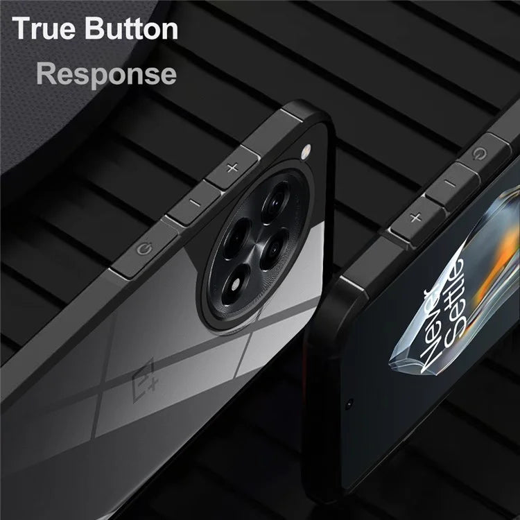 For OnePlus 12 5G Case Drop Protection PC+TPU Phone Back Cover