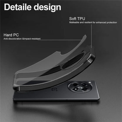 For OnePlus 12 5G Case Drop Protection PC+TPU Phone Back Cover