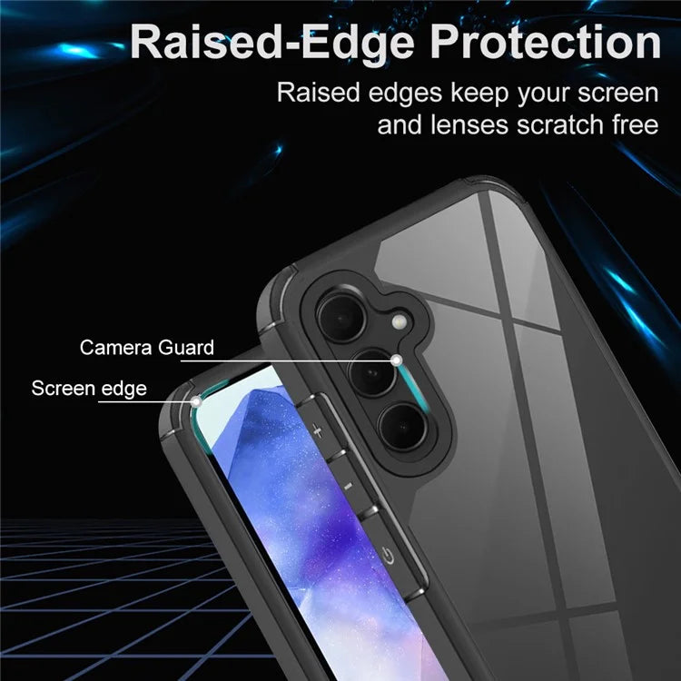 For Samsung Galaxy S23 FE Case Drop Protection PC+TPU Phone Back Cover
