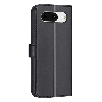 BINFEN COLOR BF34 for Google Pixel 8 Case Square Grid PU Leather Folio Flip Cover