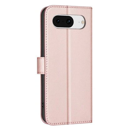 BINFEN COLOR BF34 for Google Pixel 8 Case Square Grid PU Leather Folio Flip Cover