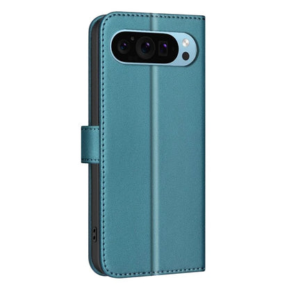 BINFEN COLOR BF34 for Google Pixel 9 Pro Leather Phone Case Square Grid Pattern