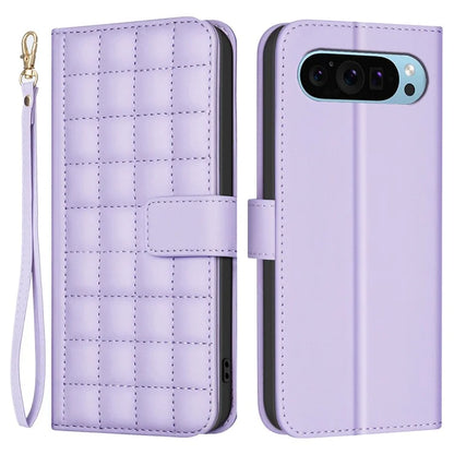 BINFEN COLOR BF34 for Google Pixel 9 Leather Case Wallet Card Slots Phone Cover