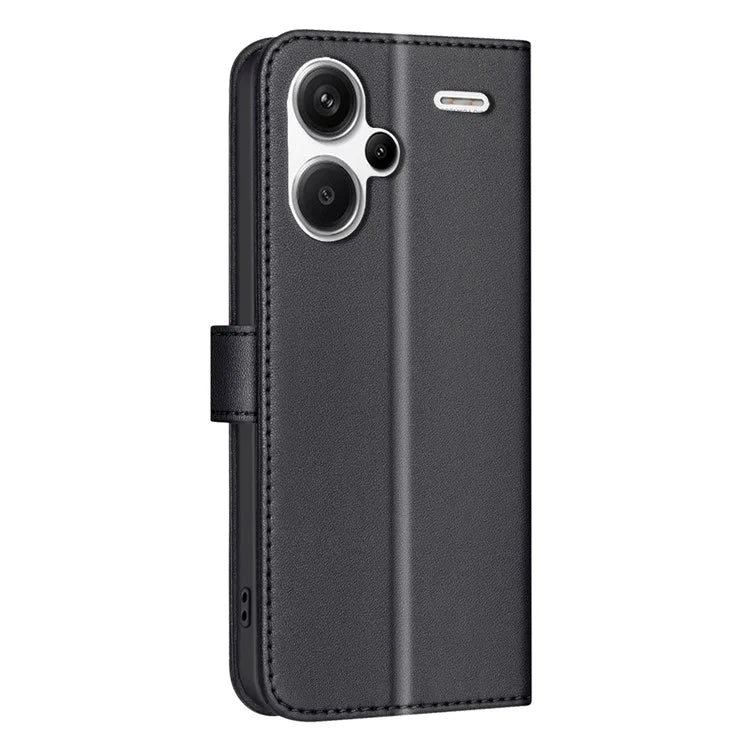 BINFEN COLOR BF34 for Xiaomi Redmi Note 13 Pro+ 5G Case Square Grid PU Leather Cover