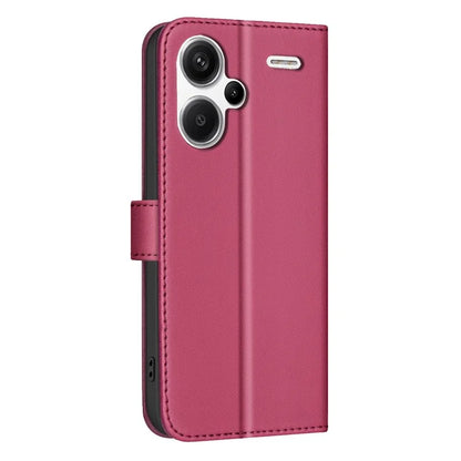 BINFEN COLOR BF34 for Xiaomi Redmi Note 13 Pro+ 5G Case Square Grid PU Leather Cover