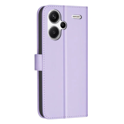 BINFEN COLOR BF34 for Xiaomi Redmi Note 13 Pro+ 5G Case Square Grid PU Leather Cover